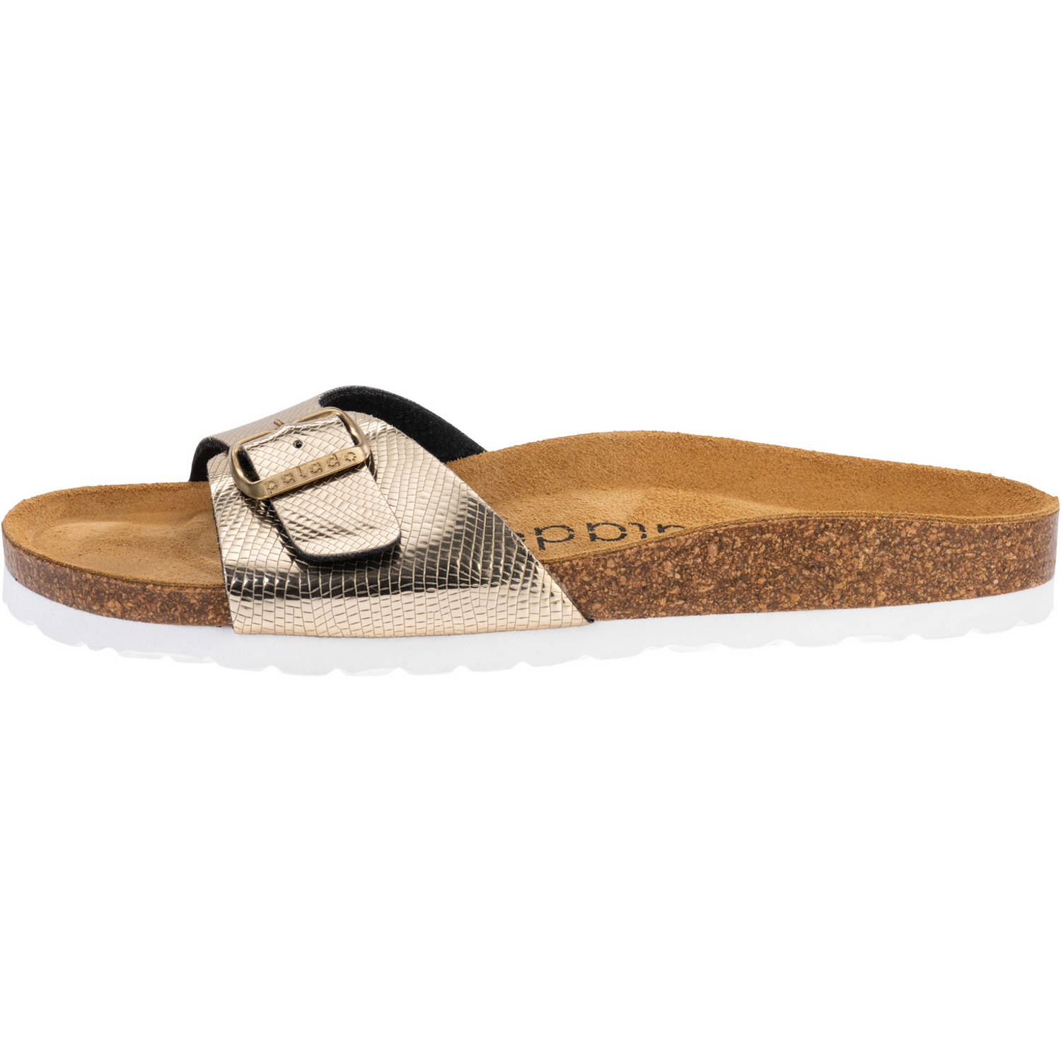 Palado Malta Coralino, Pantoletten, Damen, Metallic Snake Gold