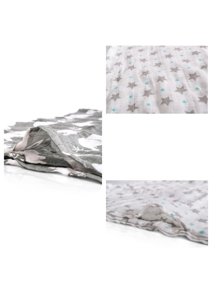 Cangaroo Stoffwindel Set Aimy 120x110cm in grau günstig kaufen onesize