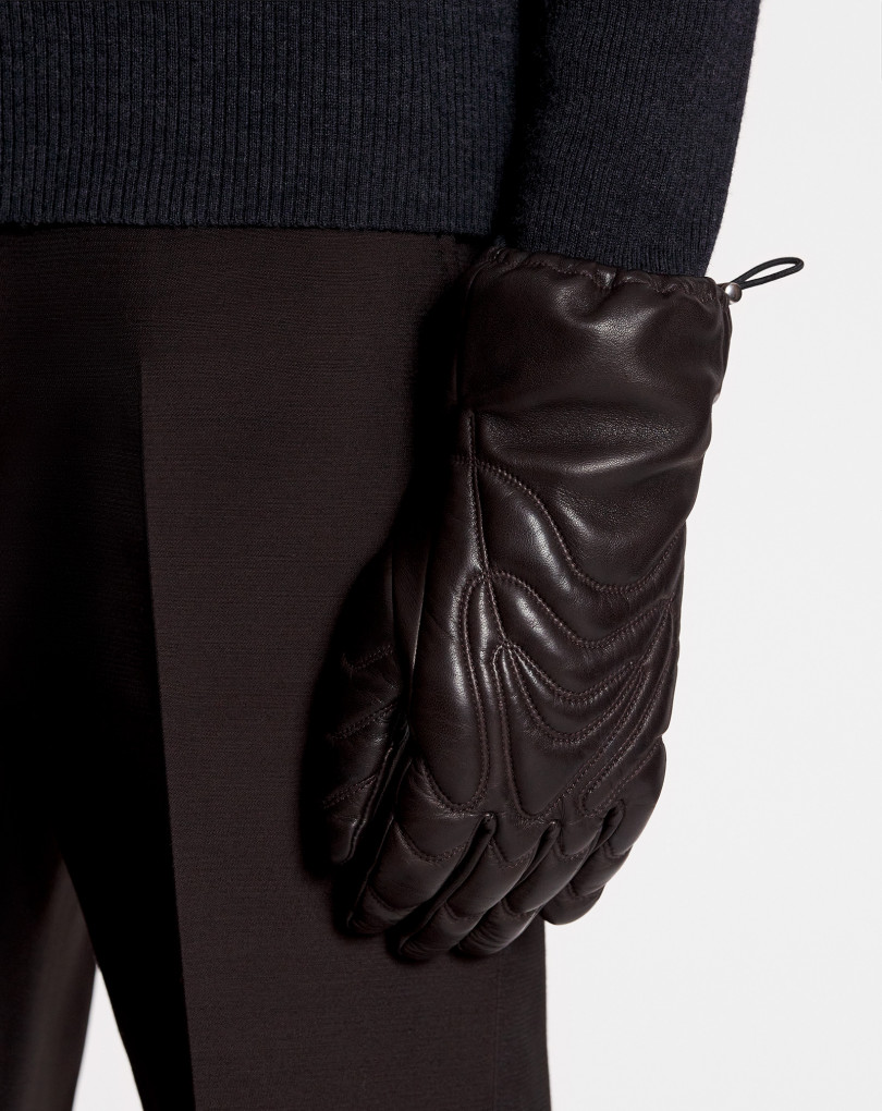 GANTS MEDLEY EN CUIR MATELASSE