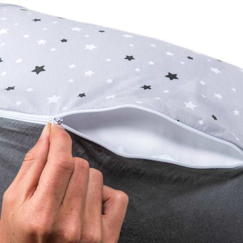 Housse de coussin d'allaitement 170cm étoiles