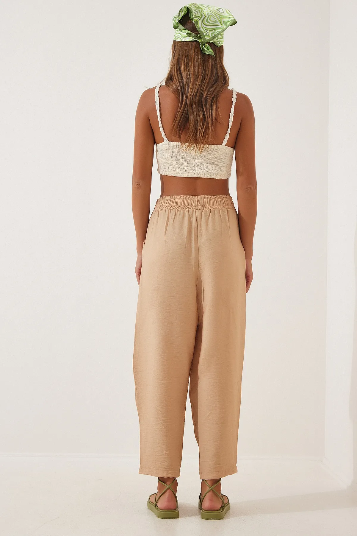 Happiness İstanbul  Zweiteiler - Beige - Oversized