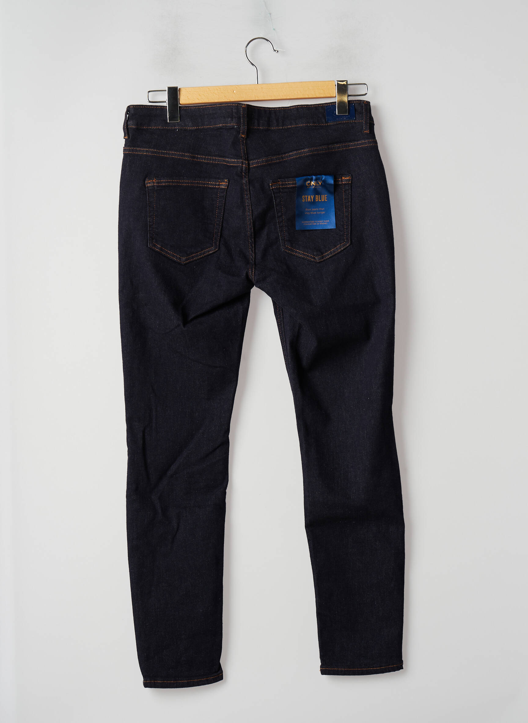 Only Jeans Skinny Femme couleur bleu