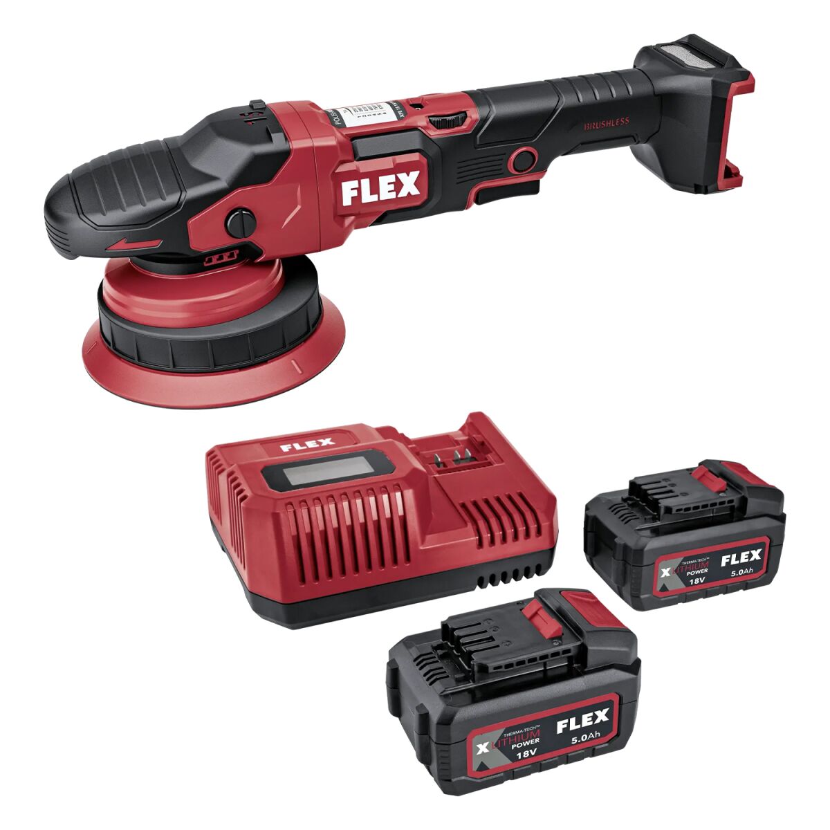 FLEX XFE 15 150 18-EC Set Akku Poliermaschine