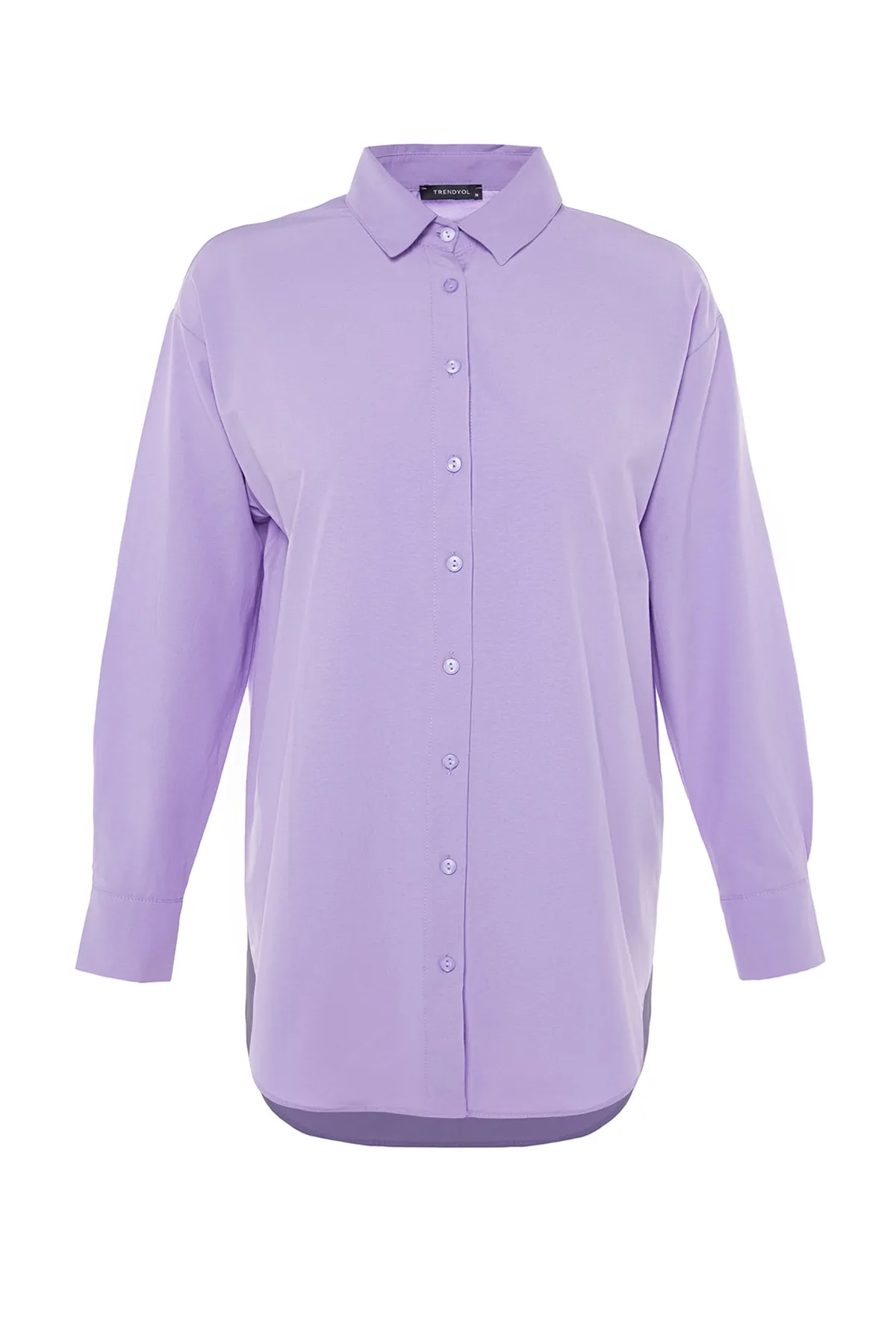 Trendyol Collection  Lila gewebtes Hemd TBESS22GO0664