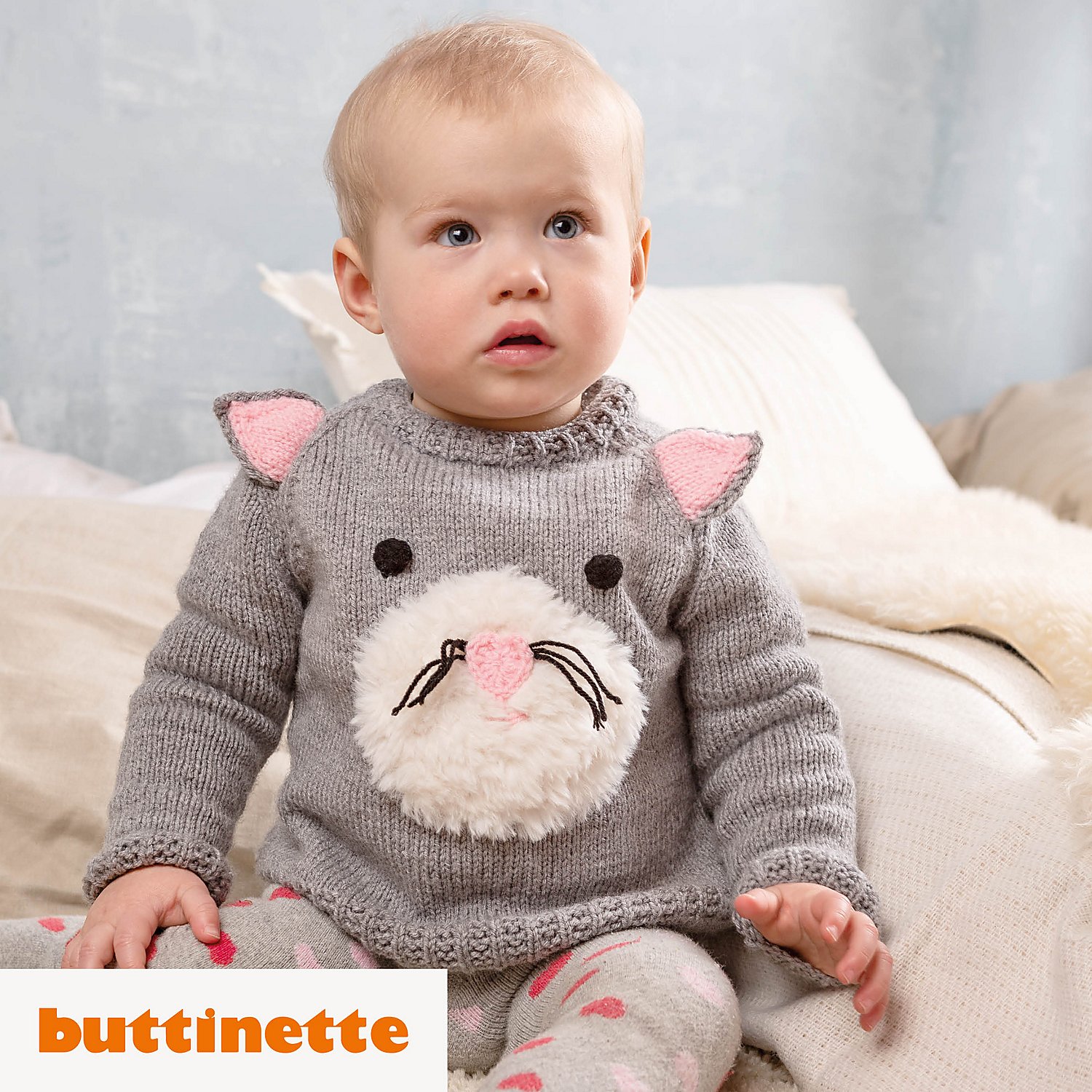 Strickanleitung – Babypullover aus Woll Butt Venia