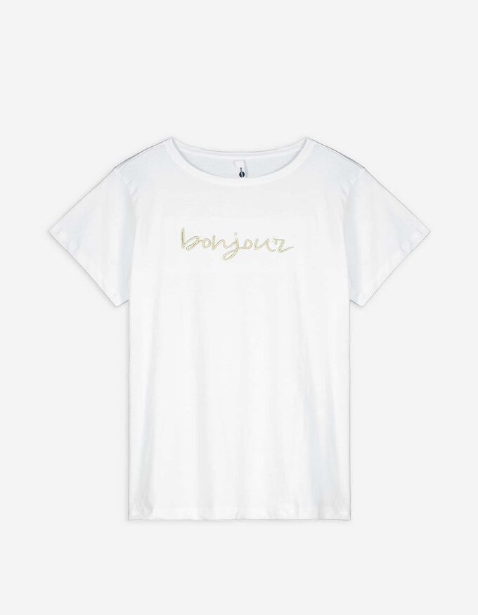 T-Shirt - Stickereien