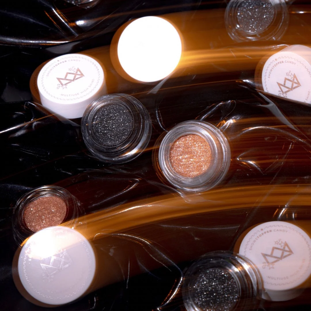 ShowsTopper Candy Eyes – Creme-Lidschatten, Highlighter und Puder-Lidschatten