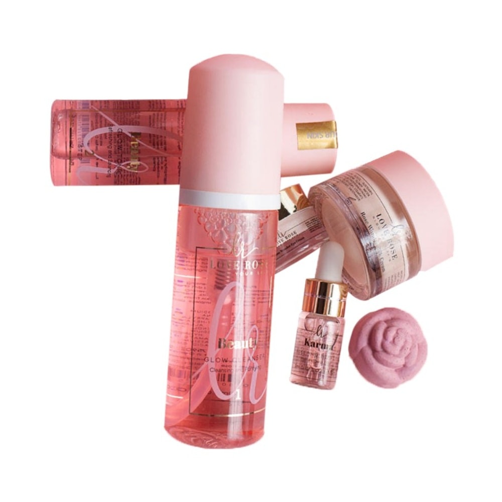 Love Rose Cosmetics Coffret kit de soins Coffret cadeau