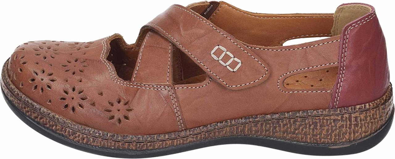 COMFORTABEL Komfort Slipper braun