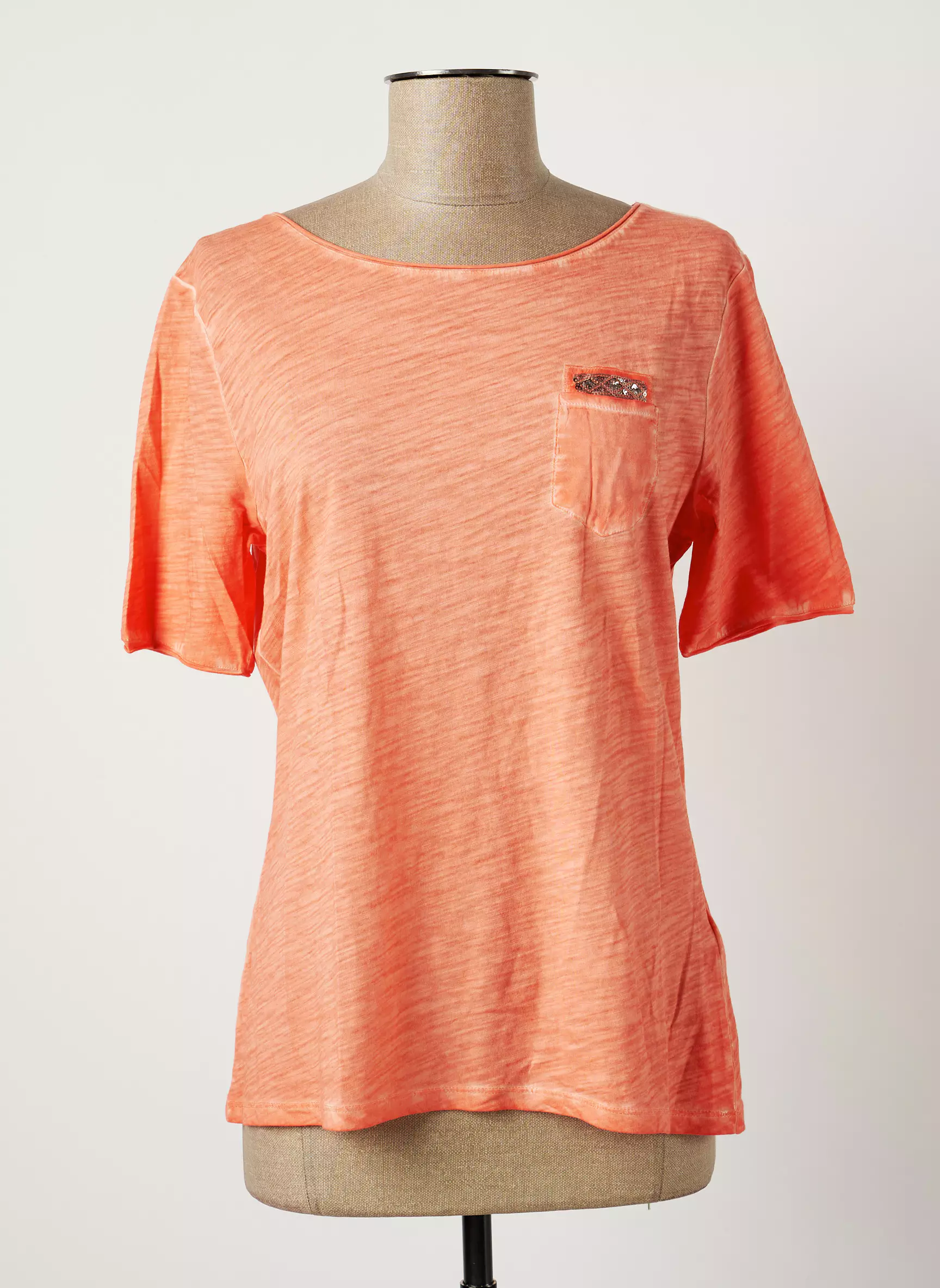 Concept K Tshirts Femme couleur orange