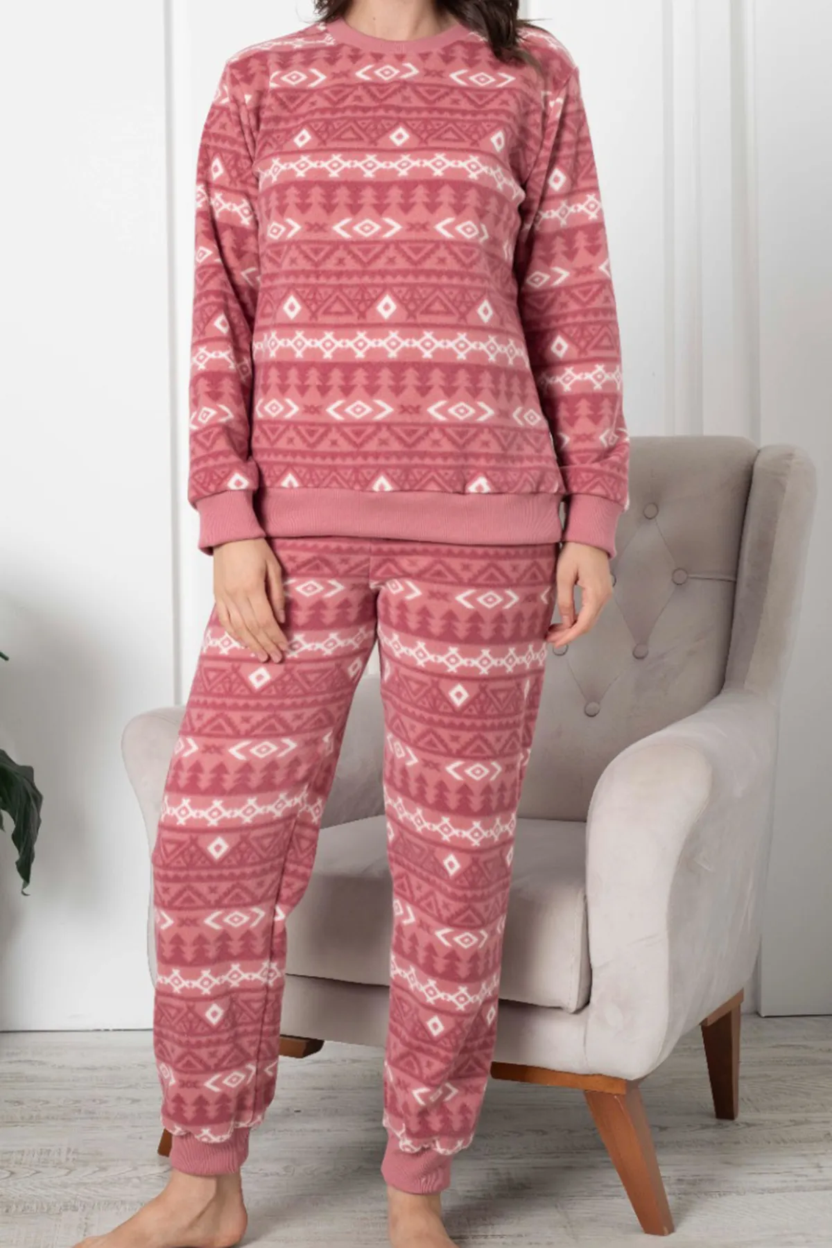 Nicoletta  Plüsch-Pyjama-Set für Damen Welsoft SOMON
