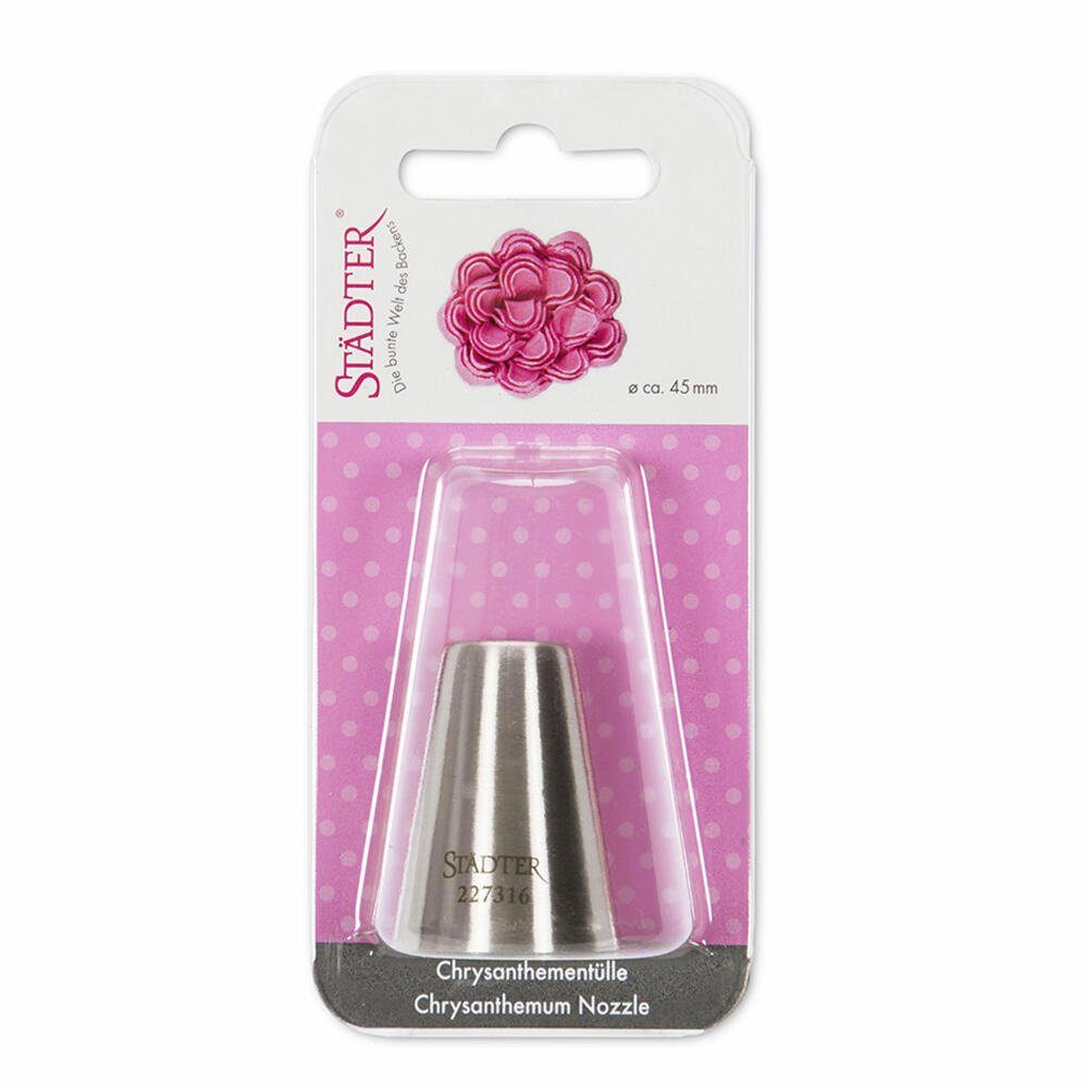 STÄDTER Spritzbeutel Fine Line Chrysanthementülle 16 mm