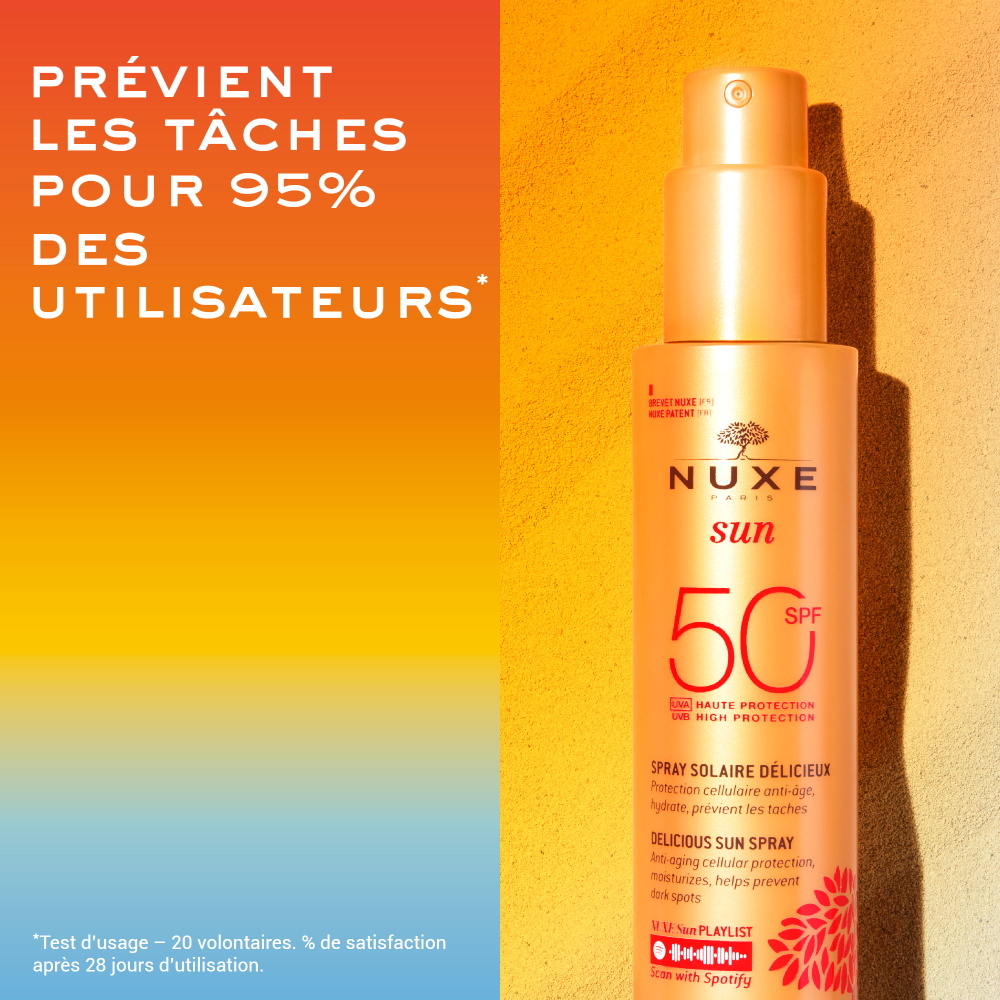 Nuxe Spray solaire visage et corps haute protection SPF50 Nuxe Sun