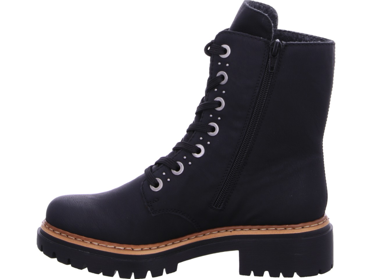 RIEKER Winterstiefel schwarz