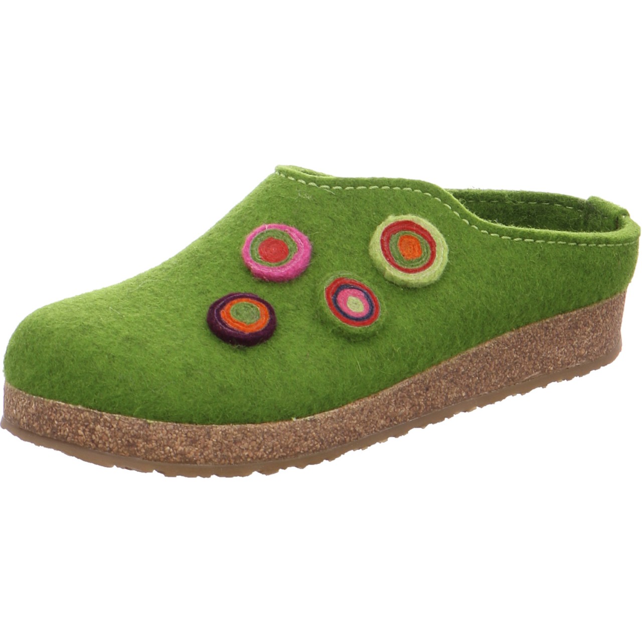 HAFLINGER Hausschuhe grün 731023