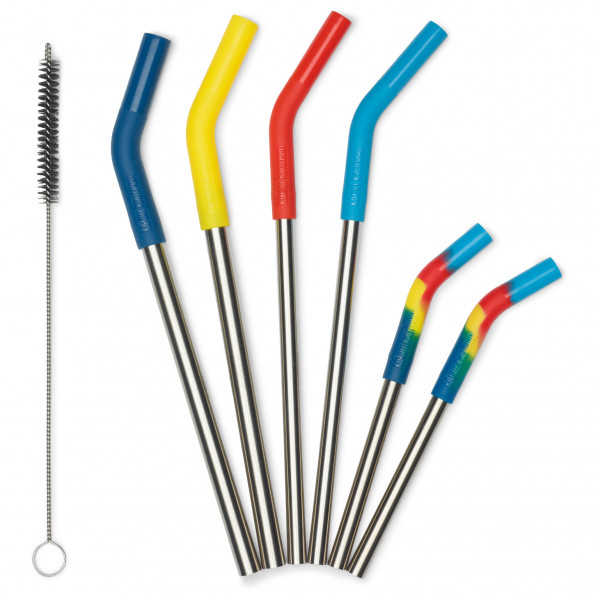 Klean Kanteen - Straw 6-Pack Combo - Trinkhalm