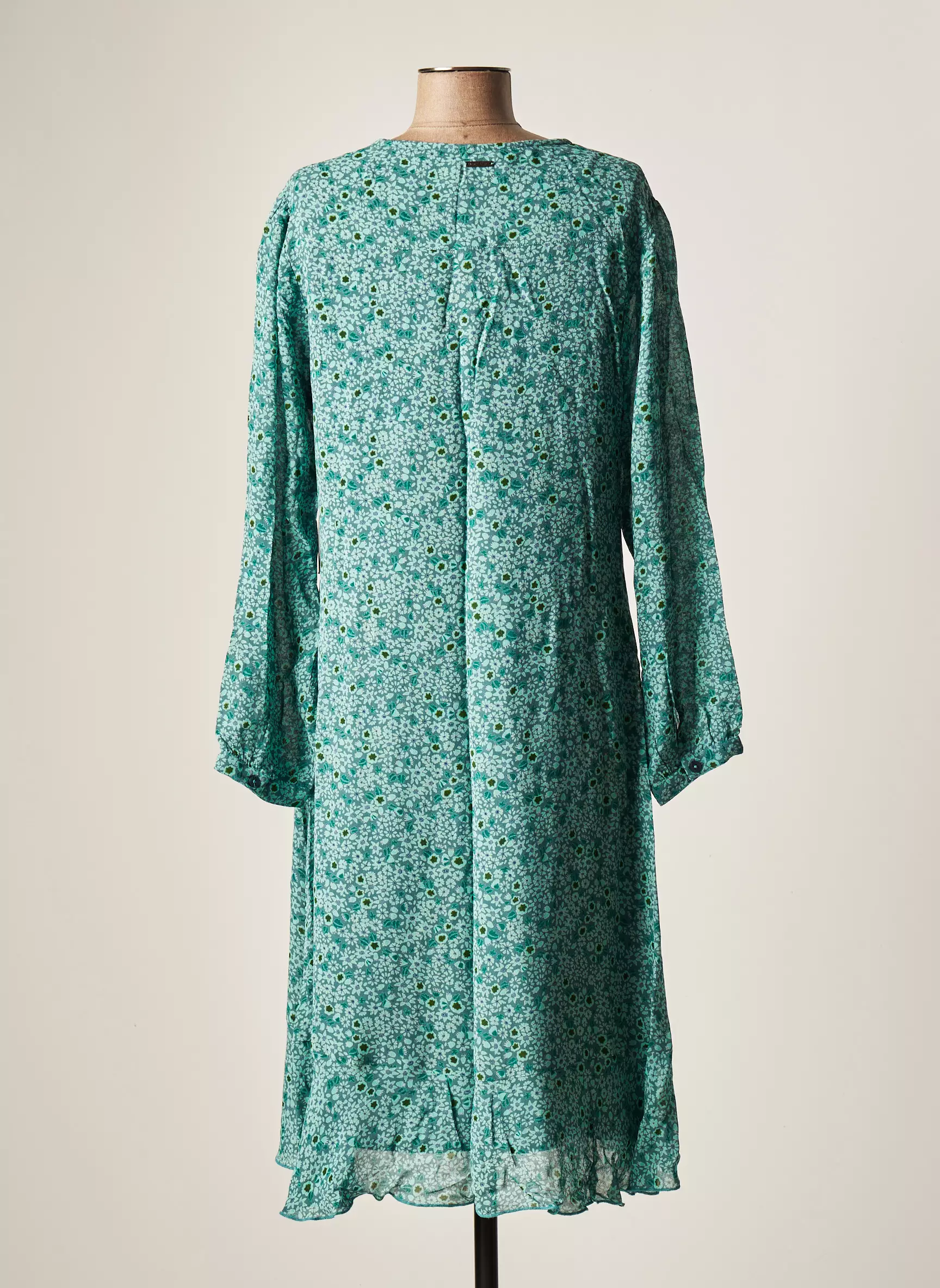 Agathe   Louise Robes Mi Longues Femme couleur bleu