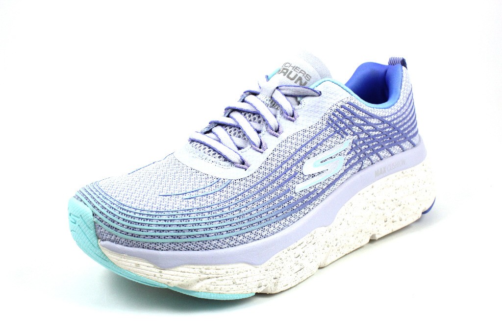 SKECHERS Freizeit Schnürer blau MAX CUSHIONING ELITE GALAXY BURST