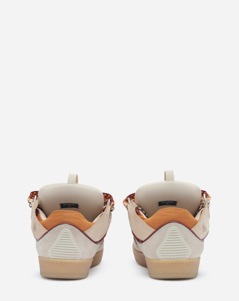 SNEAKERS CURB EN CUIR