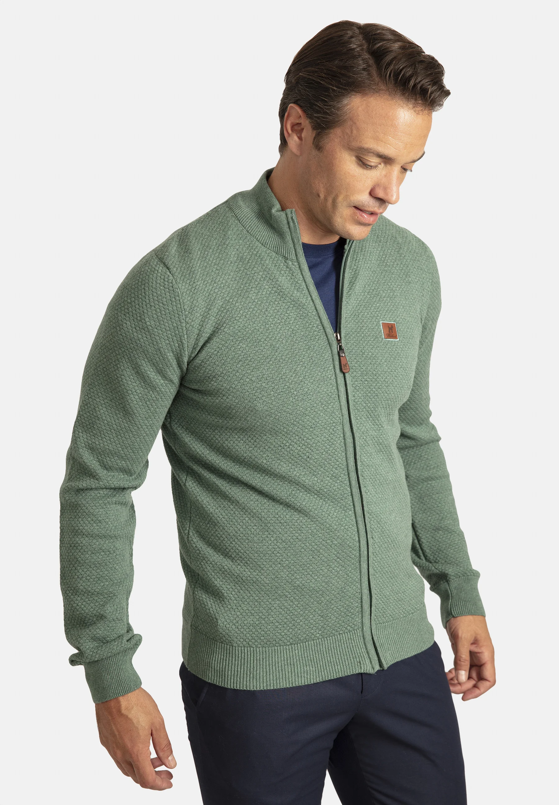 Williot MODERN FIT HONEYCOMB - Cárdigan