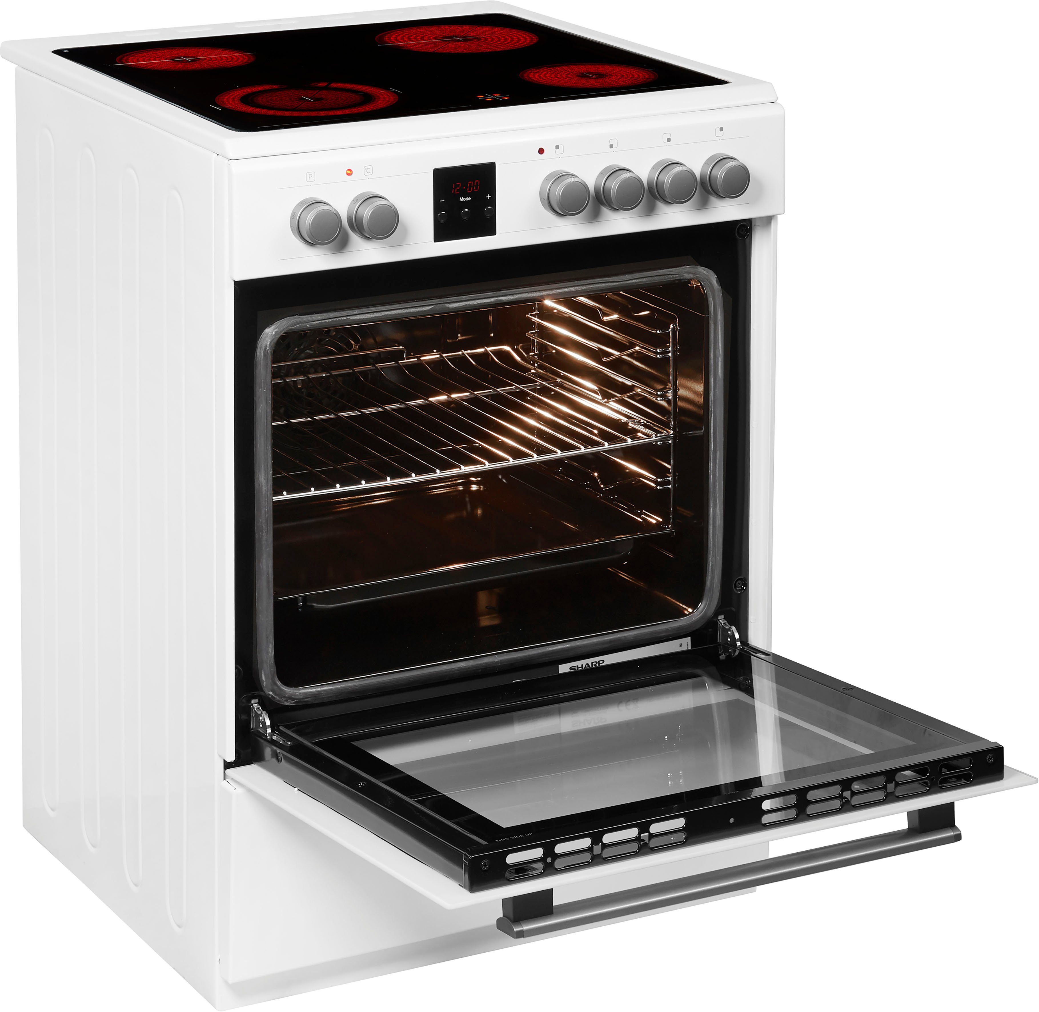 Sharp Elektro-Standherd KF-76VDD19W-DE
