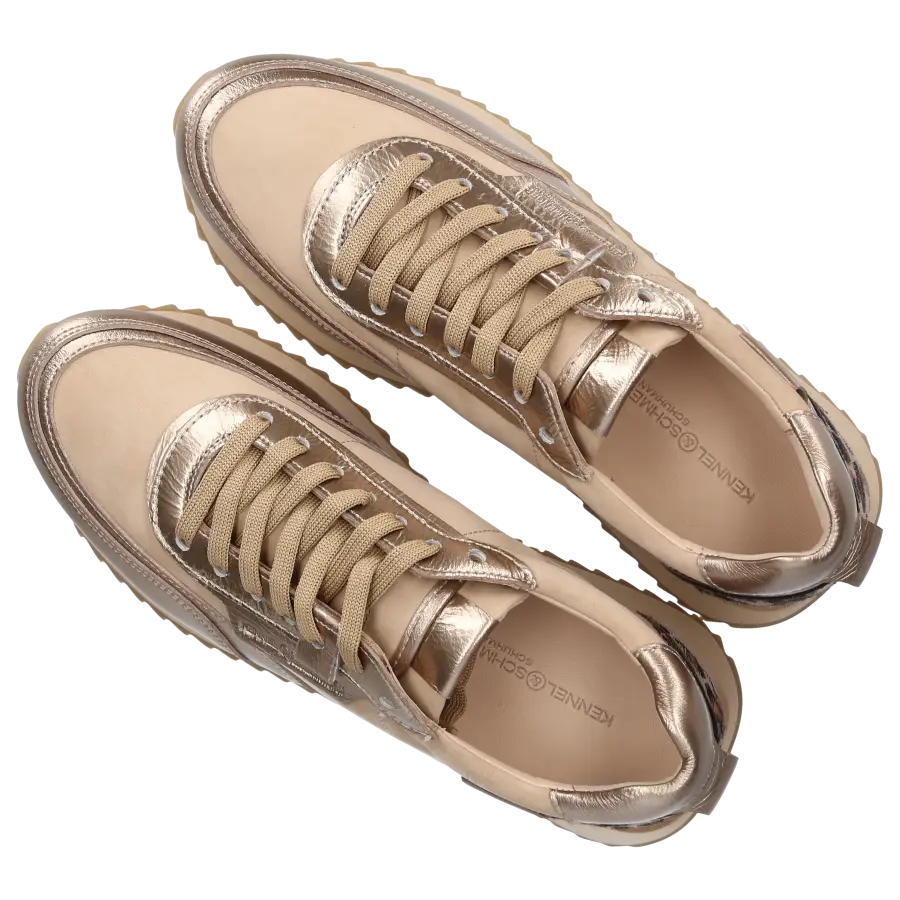 Kennel & Schmenger - Sneaker low OSAKA Kalbsleder - beige