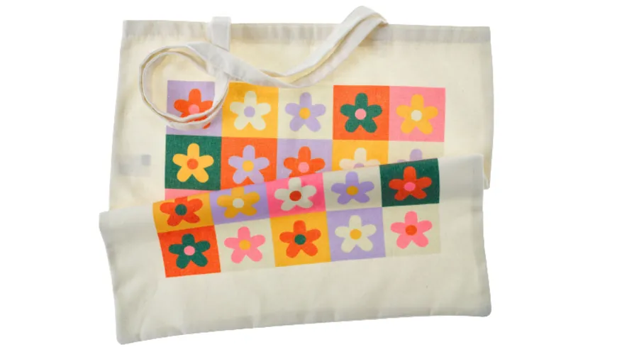 TRENDSHOP Einkaufstasche bunt