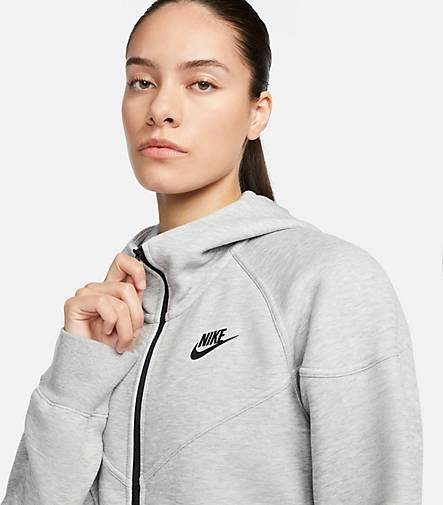 Nike Sportswear Damen Sweatjacke mit Kapuze NSW TECH FLEECE