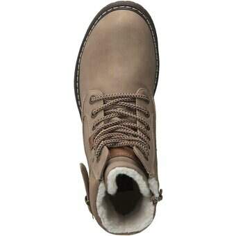 Puccetti Schnür Boots in beige