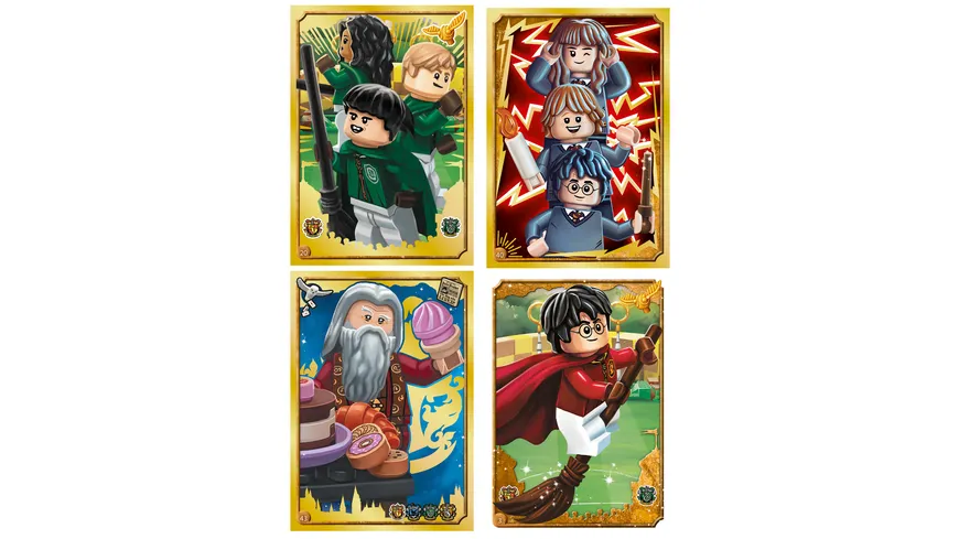 Lego Harry Potter Sticker & TC – Tüte mit 5 Stickern und 1 Karte
