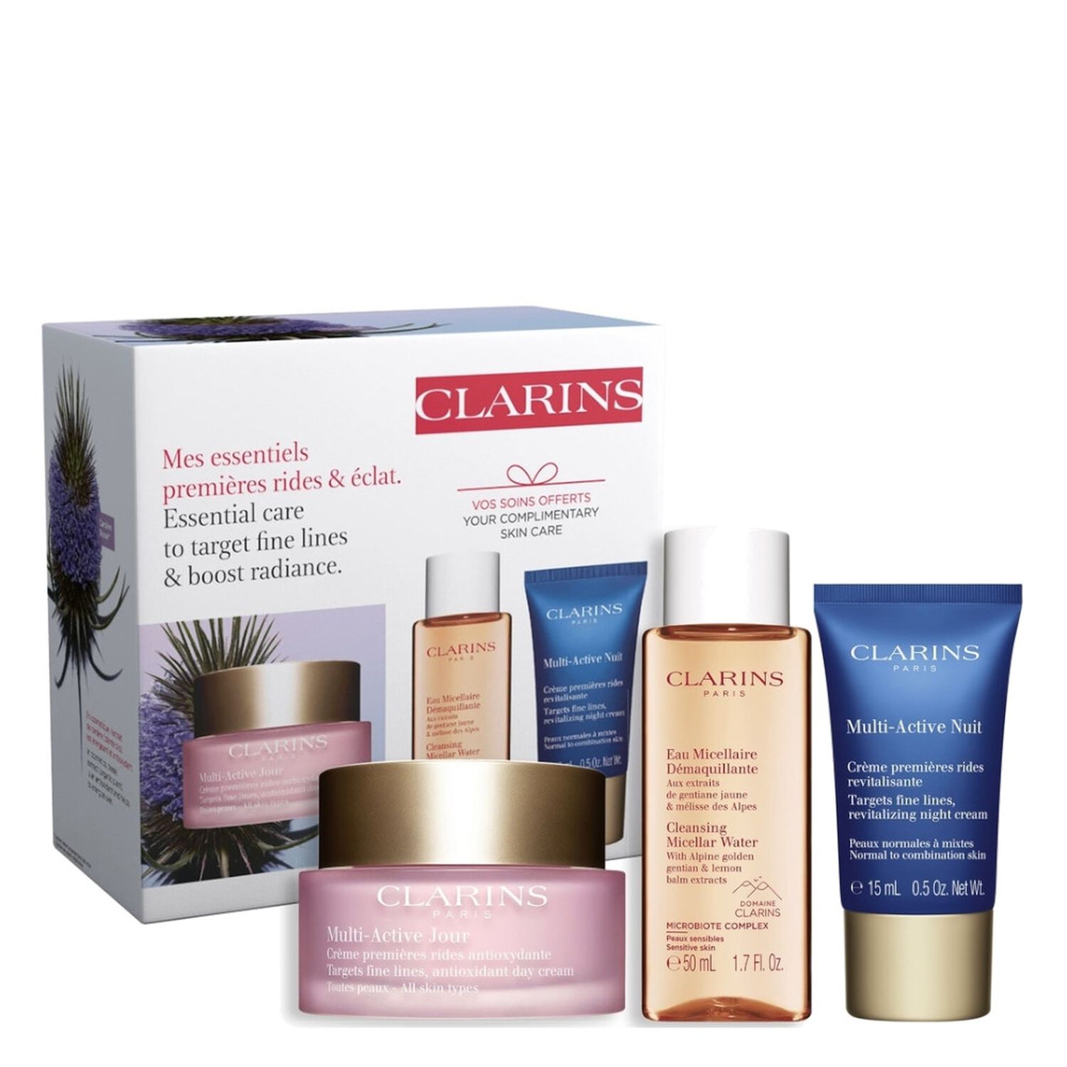 Clarins Mes Essentiels Premières Rides Coffret Multi-Active dès 30 ans