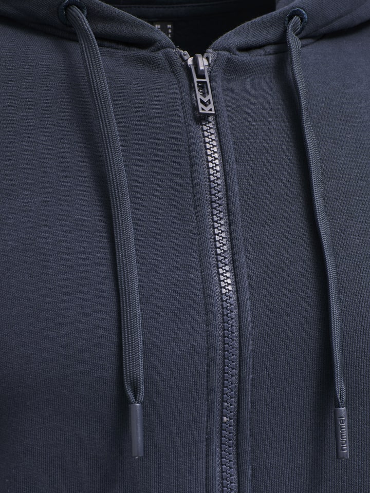 Hummel Hummel Reißverschluss Kapuzenpullover Hmllegacy Erwachsene in BLUE NIGHTS günstig kaufen