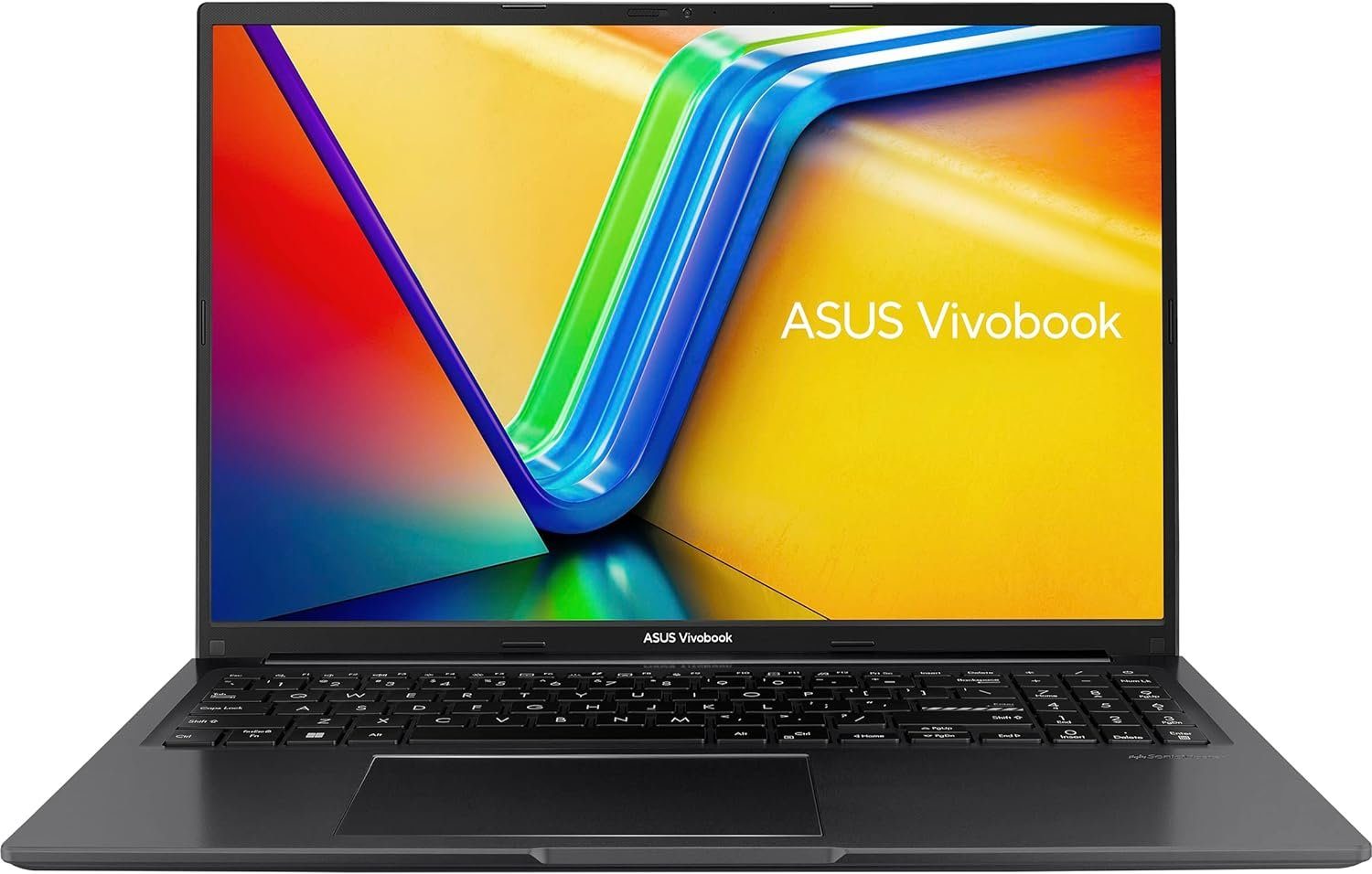 Asus Vivobook 16 Laptop Notebook (AMD Ryzen 5 7530U, Radeon, 512 GB SSD, FHD IPS Display 16GB RAM AMD Radeon Windows 11 QWERTZ Tastatur Schwarz)