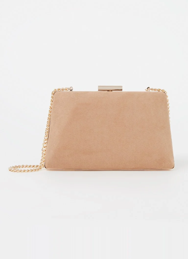 Dune London Bellaria clutch with detachable shoulder strap