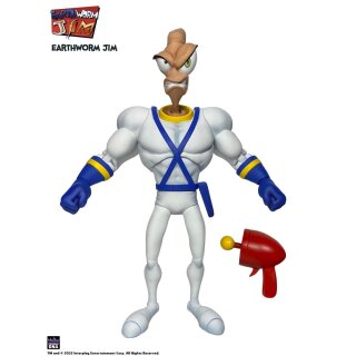 Earthworm Jim Zubehör-Set Wave 1: Worm Body & Jim Heads Accessory Pack