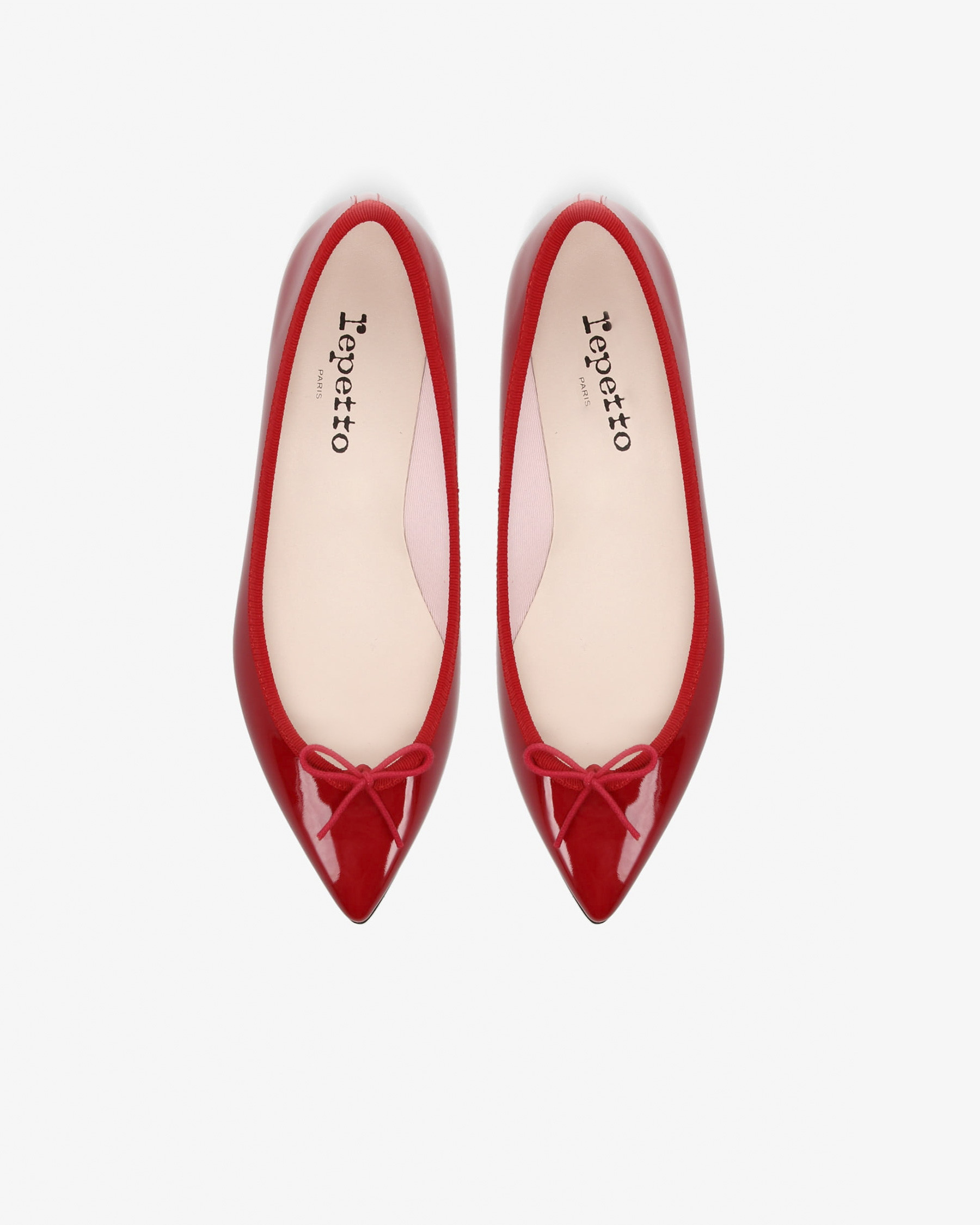 Brigitte pointy toe ballerinas