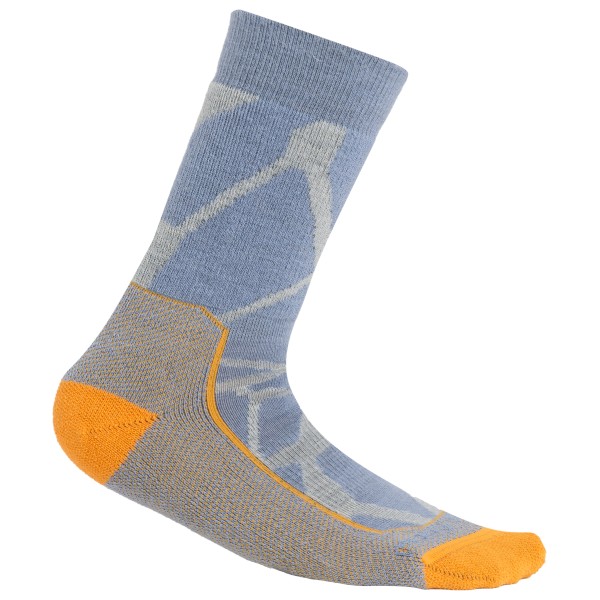 Icebreaker - Women's Hike+ Medium Crew Fractured Landscapes - Wandersocken