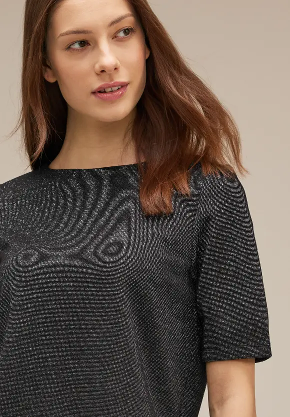 Street One Glänzendes Kurzarmshirt