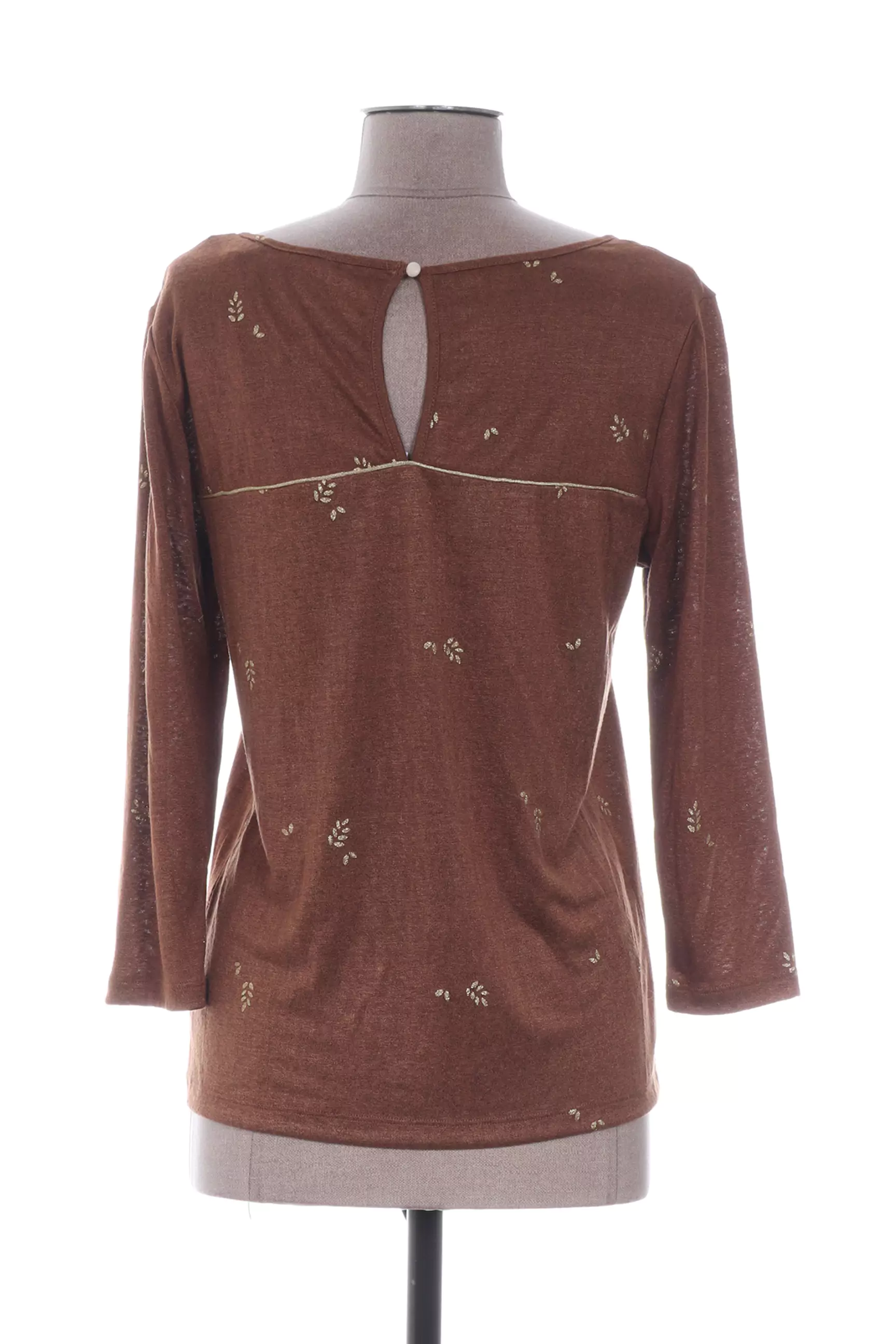 Katmai Tshirts Femme couleur marron