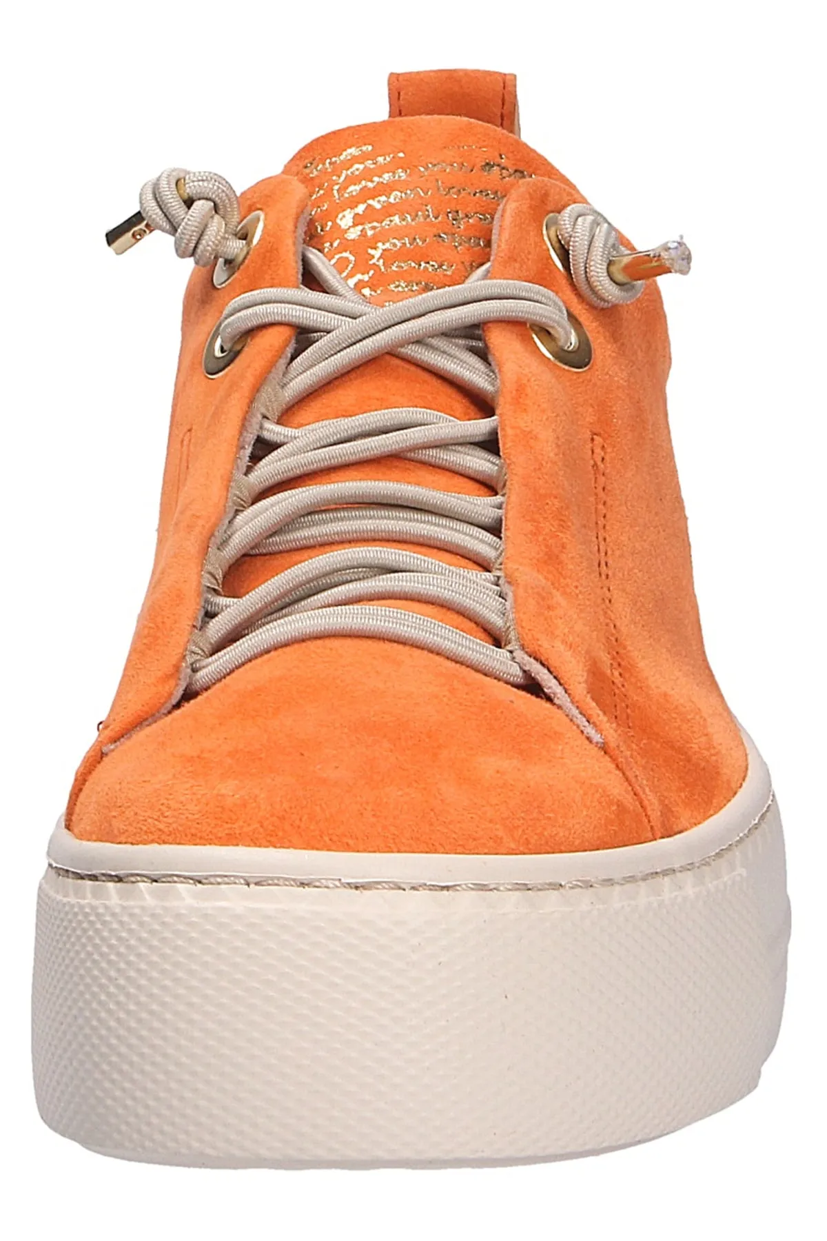 Paul Green  Sneaker - Orange - Flacher Absatz
