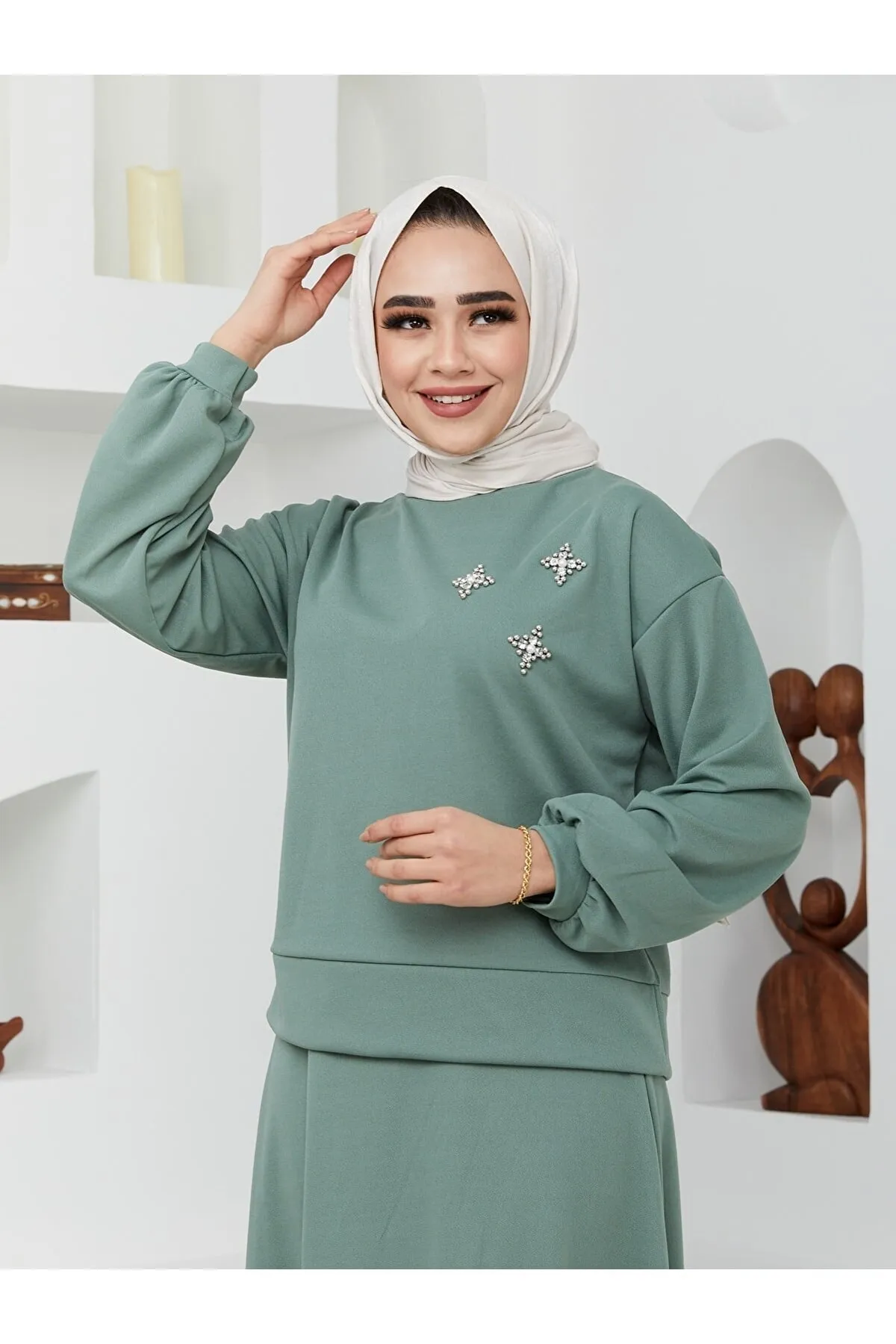 VOLT CLOTHİNG  Zweiteiler - Grün - Regular Fit