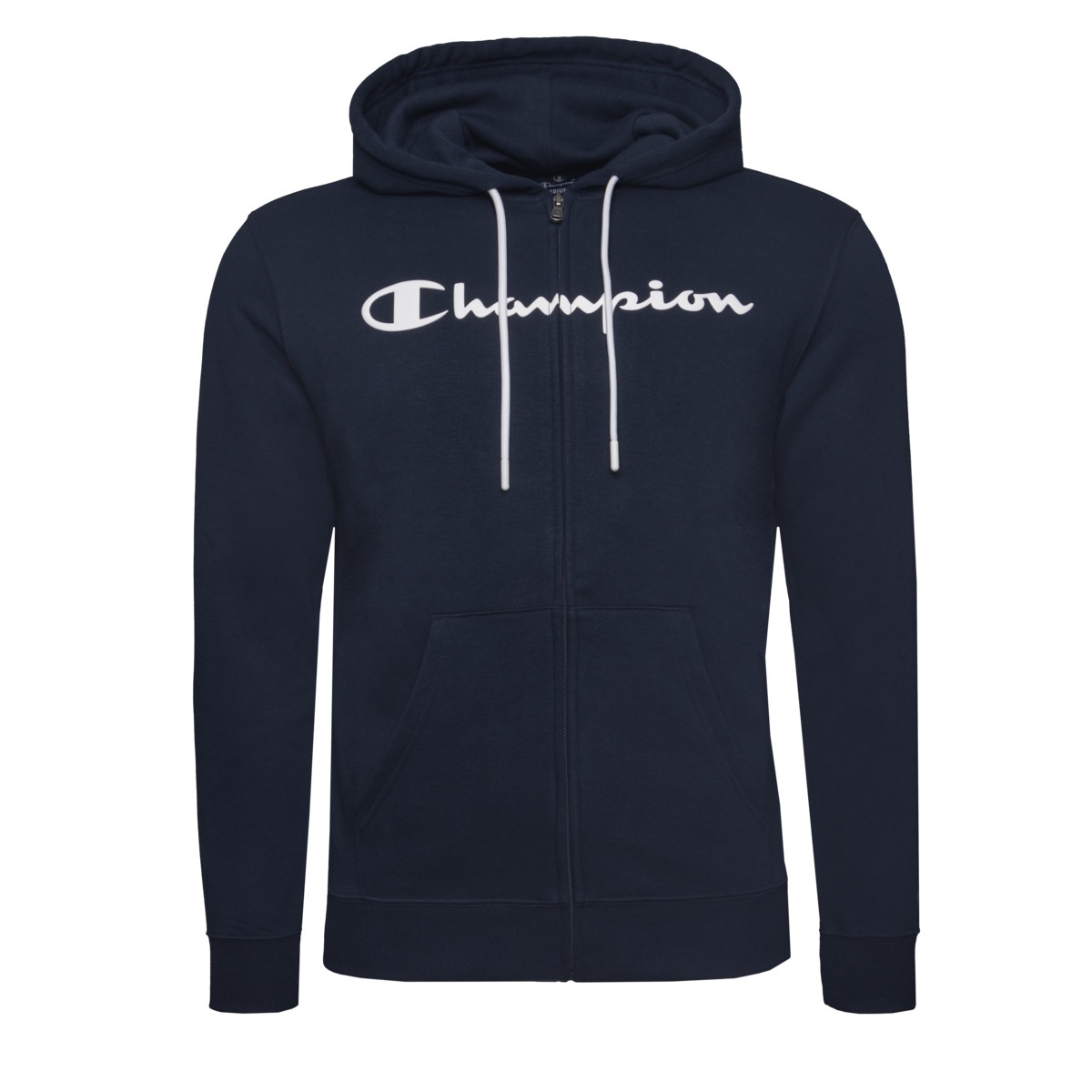 Champion Hooded Full Zip Sweatjacke dunkelblau