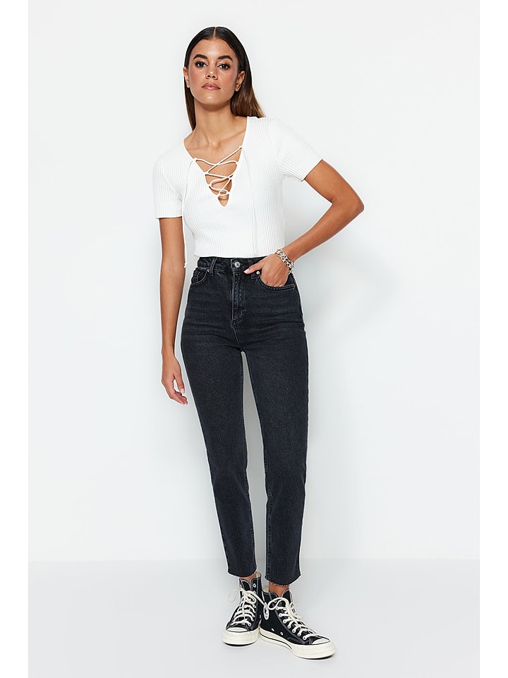 trendyol Jeans - Slim fit - in Schwarz günstig kaufen