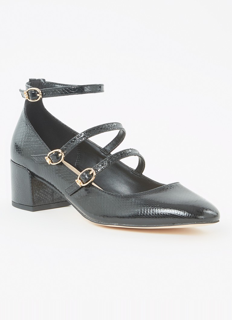 Dune London  Approach pump van leer