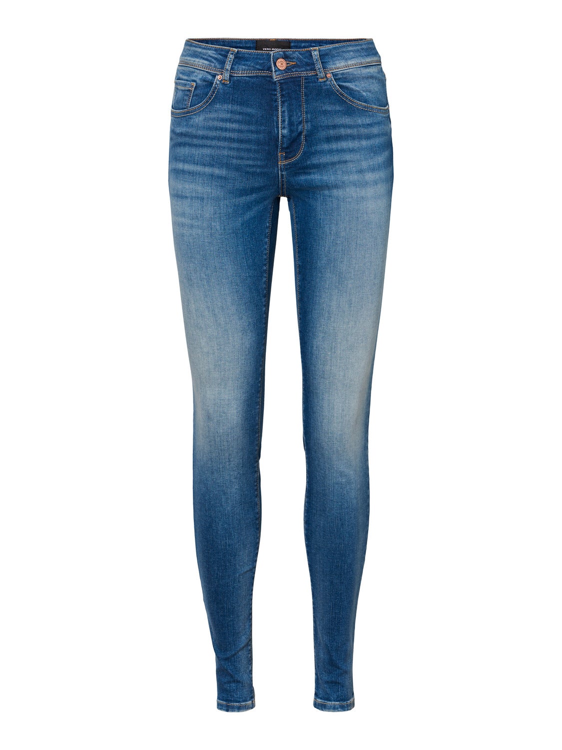 VMLUX Mid Rise Slim Fit Jeans