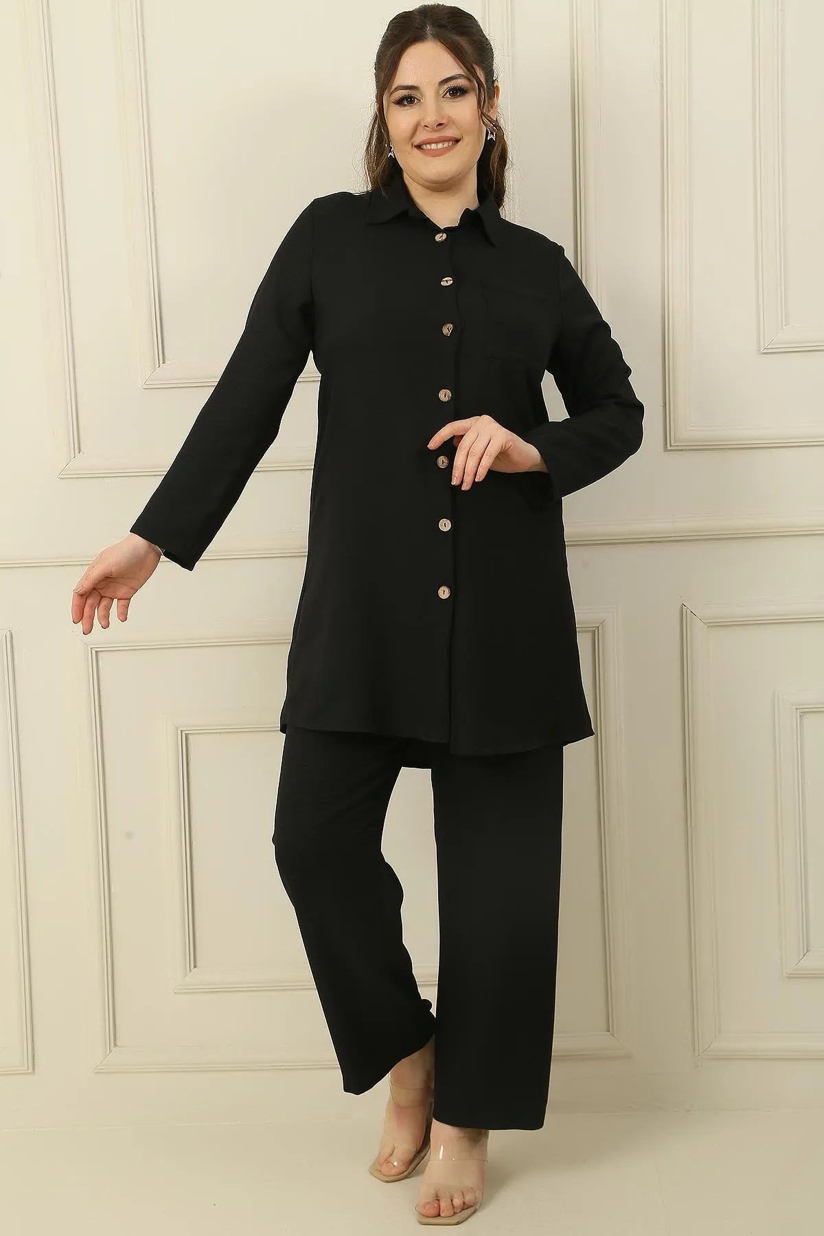 By Saygı  Zweiteiler - Schwarz - Regular Fit
