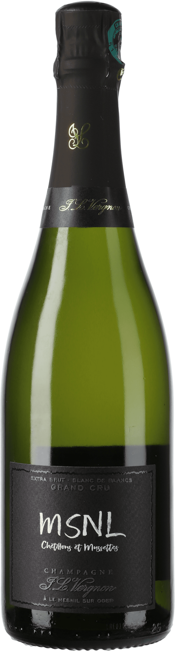 J. L. Vergnon: Champagne MSNL Blanc de Blancs Grand Cru Extra Brut 2011