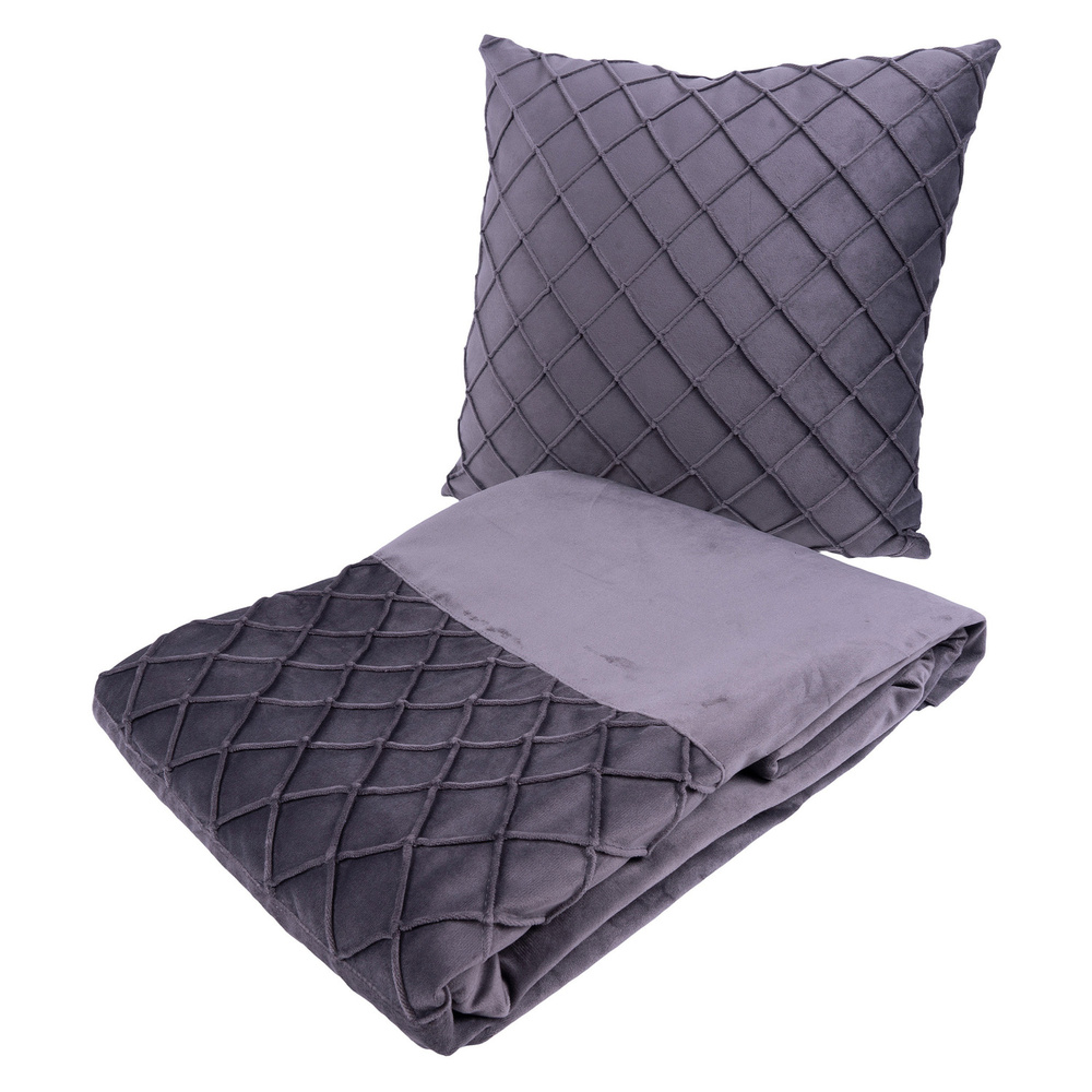 Gallazzo Coussin décoratif & couverture 100 lot de 2 Couverture