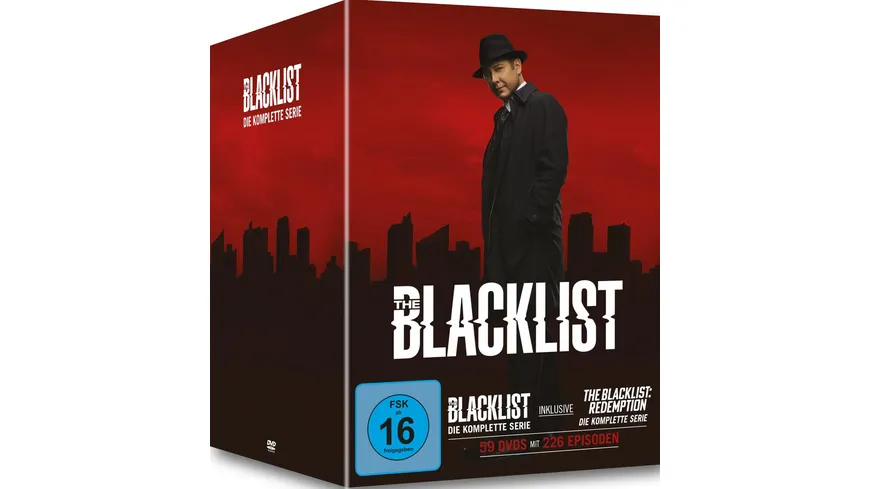 The Blacklist - Die komplette Serie  [59 DVDs]