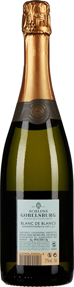 Schloss Gobelsburg Sekt Reserve Brut Blanc de Blancs im Geschenkkarton